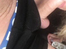 Кудрявая блондинка отсосала член и дала отодрать себя раком в анал