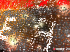 Тренер вышел на ринг и оттрахал молодую мулатку и соперницу шатенку