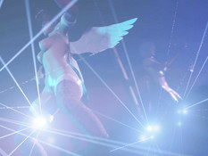 Honoka in StripClub / Хонока в стриптиз клубе