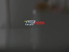 Милая русская девушка с косичками оттрахала себя большим вибратором