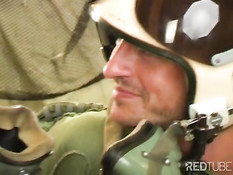 Fighter pilots take a break