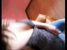 Brunette sucks and gets fucked 1