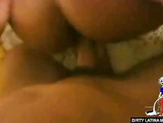 Latina maid gets more than she came for