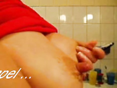 Hard nipples closeup