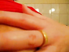 Hard nipples closeup