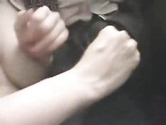 Bus seduction in Japan