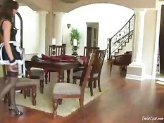 Tiffany is a horny maid 1