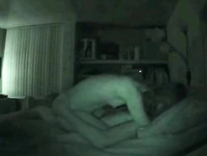 Student couple on nightvision