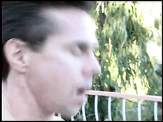 Peter North shoots his load