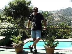 Very hot black girl makes every cock cum