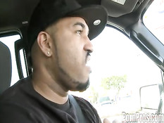 Enormous black dick popshooting girl