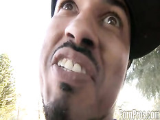 Enormous black dick popshooting girl