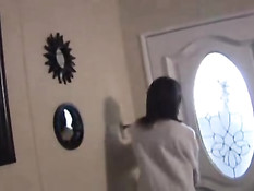 Girl gets a home visit