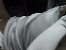 Ebony fuck on black couch