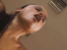 Beautiful black girl nailed by white cock