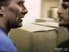 Black bitch likes sperm on her tits