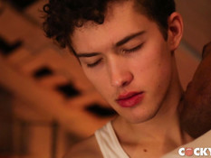 Белый парень познакомился с чёрным геем и дал отпердолить себя в зад