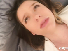 Сборник оргазмов и семяизвержений на горячую американскую блондинку