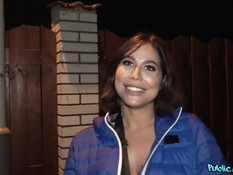 Мужчина снял на улице грудастую девушку с тату и отымел у себя дома