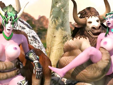 Ysera And Tyrande / Изера и Тиранда