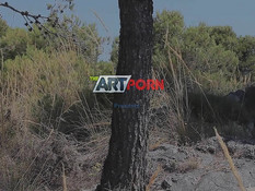 Длинноволосая русская девка теребит побритую писю в горной местности