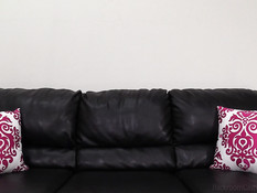 Странная рыжая девушка отпердолена в киску и анал на порно кастинге