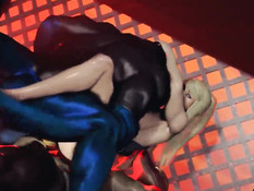 Samus Aran VS B.L.D (BIG LIZARD DICK) / Самус Аран против ящера с большим членом