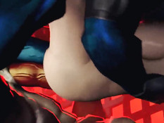 Samus Aran VS B.L.D (BIG LIZARD DICK) / Самус Аран против ящера с большим членом