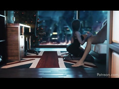 X-Mas Window vs Angel / Рождественское окно против Ангела