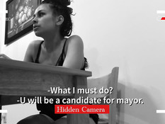 Сиськастая русская шалава с косичками ебёт кавалера в позе наездницы