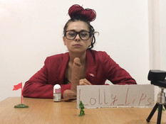 Сиськастая русская шалава с косичками ебёт кавалера в позе наездницы