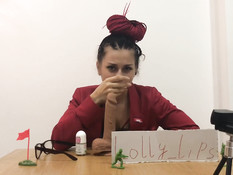 Сиськастая русская шалава с косичками ебёт кавалера в позе наездницы