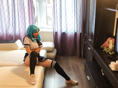 Паренёк оттрахал в позе раком сиськастую русскую любительницу аниме