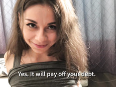 Сиськастая русская шалава отсосала у коллектора член и дала в пизду