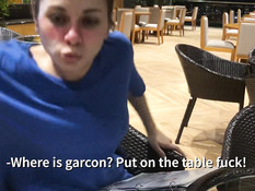 Неверный муж напоил русскую жену и отодрал в номере сиськастую девку