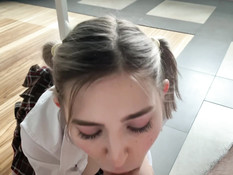 Грудастая русская студентка трахается в аудитории с соседом по парте