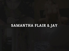 После совместной мастурбации бойфренд оттрахал сиськастую блондинку