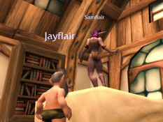 Отвлёк молодую сиськастую игроманку от компа при помощи куннилингуса