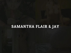 Парень отодрал грудастую светловолосую подругу и полил спермой живот