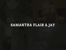 Застукал грудастую блондинку за просмотром порно и оттрахал в киску