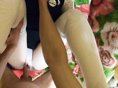 Нерадивая русская студентка была отшлёпана и оттрахана в бритую писю