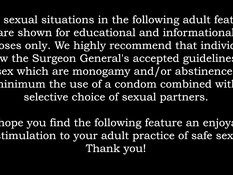 Две похотливые светловолосые свингерши затрахали мужчину на кровати