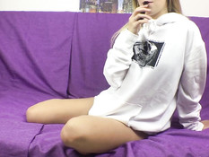 После минета парень отодрал на порно кастинге юную русскую блондинку