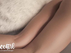 Отымел молодую сисястую подругу в разных позах и залил киску спермой