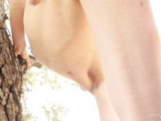 Четверо молодых геев устроили групповуху в красивой горной местности