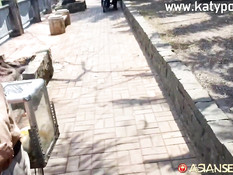 Турист отымел на кровати в волосатую киску рыжую вьетнамскую девушку