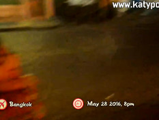 Темноволосую азиатскую шлюху отымели на кровати и обкончали спермой