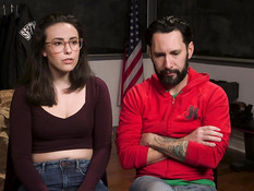 Раздражённый детектив связал очкастую шатенку и отпердолил в задницу