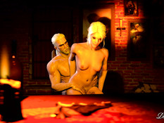 An Autumn Night - Geralt and Ciri / Осенняя ночь - Геральт и Цири