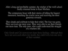 An Autumn Night - Geralt and Ciri / Осенняя ночь - Геральт и Цири